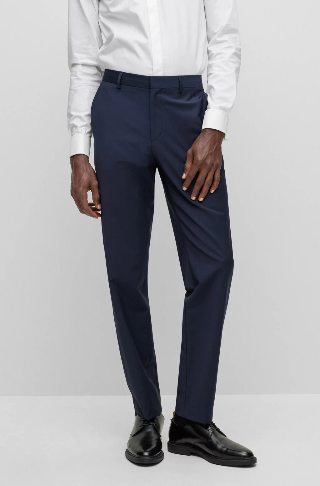 Slim Fit Dark Grey Pant - Benjamin's Menswear