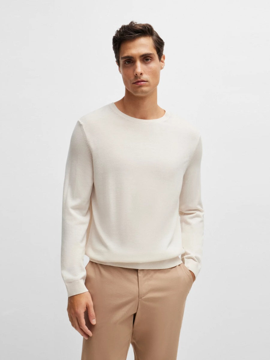 BOSS Crew-Neck Knitwear - Leno-P