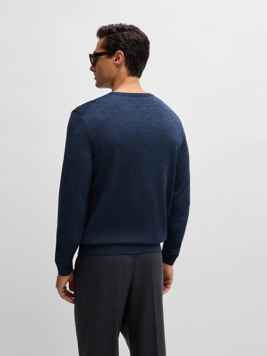 BOSS Crew-Neck Knitwear - Leno-P_Bscs