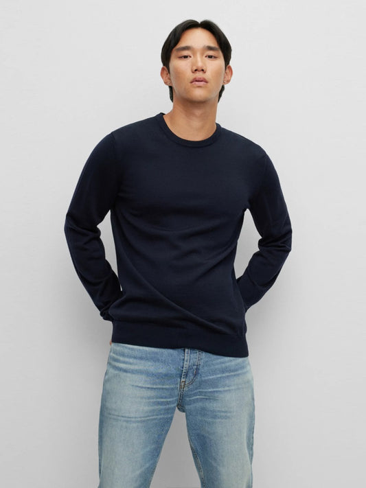 HUGO Crew-Neck Knitwear - San Cedric-M1