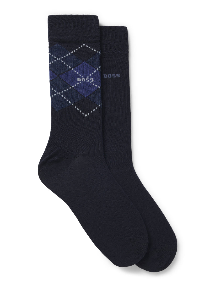 BOSS Casual Socks - 2P RS Argyle