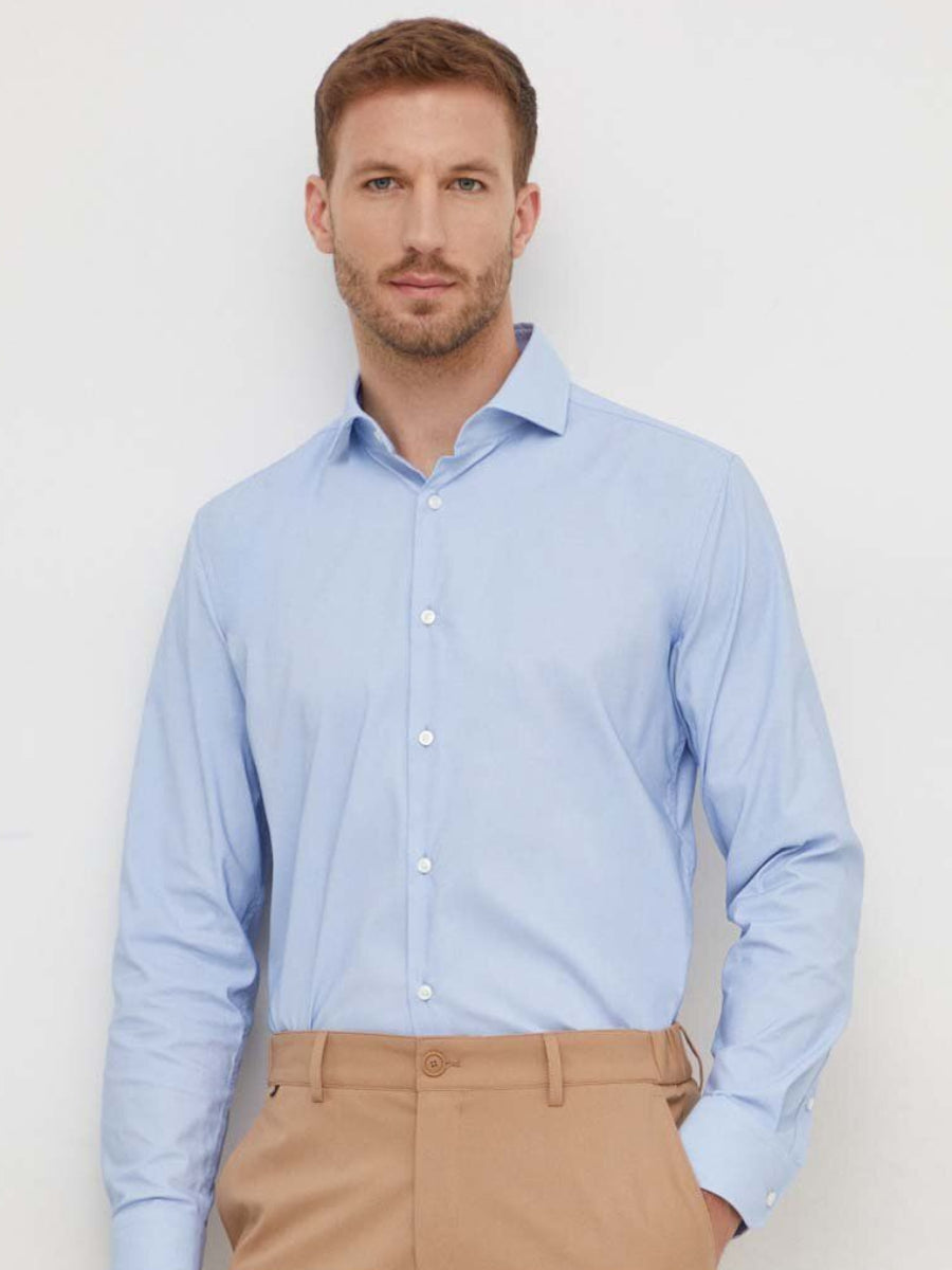 BOSS Formal Shirt - Hank - Performance Spread-Pfm