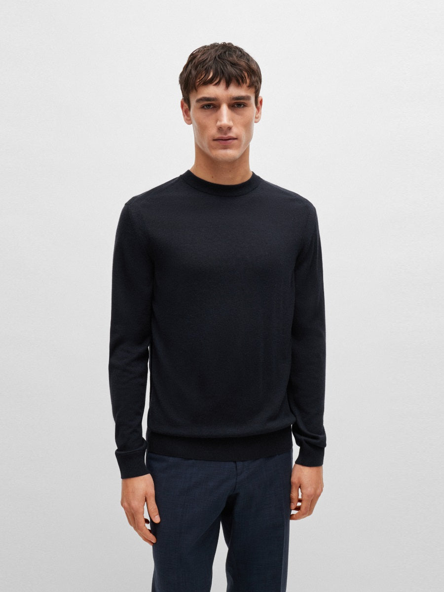 BOSS Crew-Neck Knitwear - L-Overo