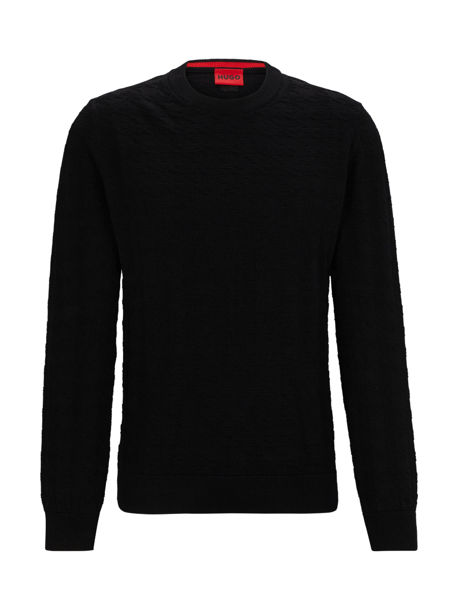 HUGO Crew-Neck Knitwear - Steeth