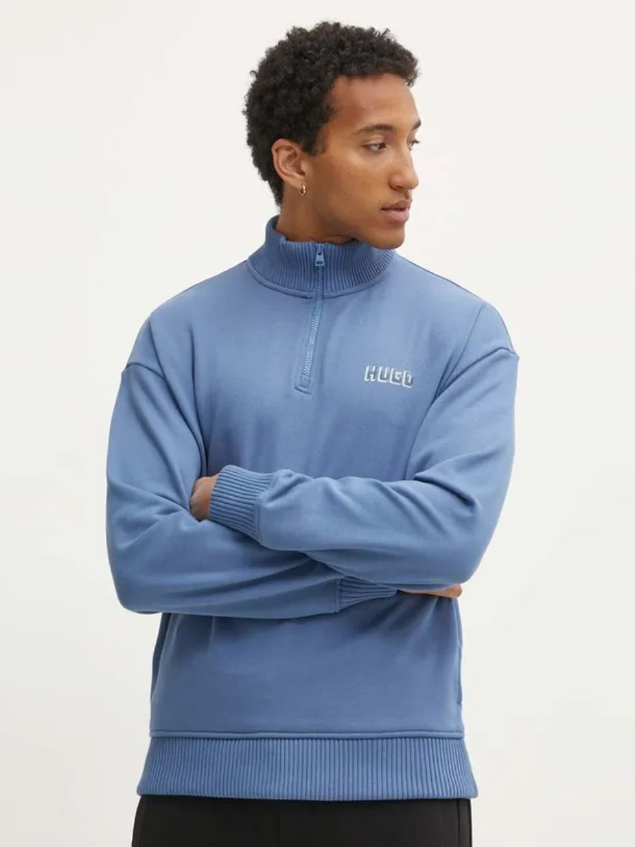 HUGO Half Zip Sweatshirt - Diqiele_