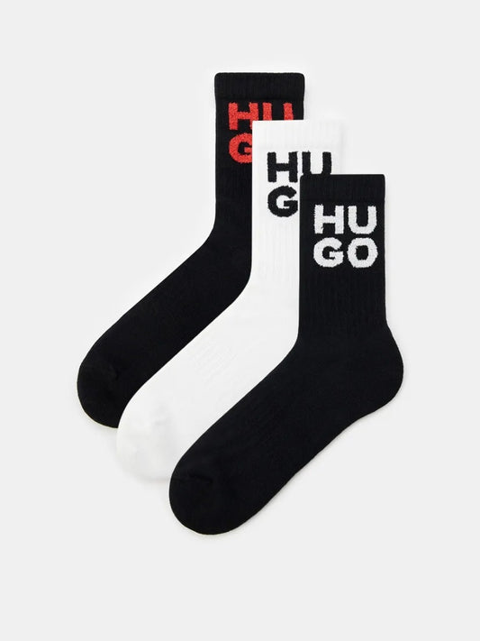HUGO Ankle Socks - QS RIB STENCIL