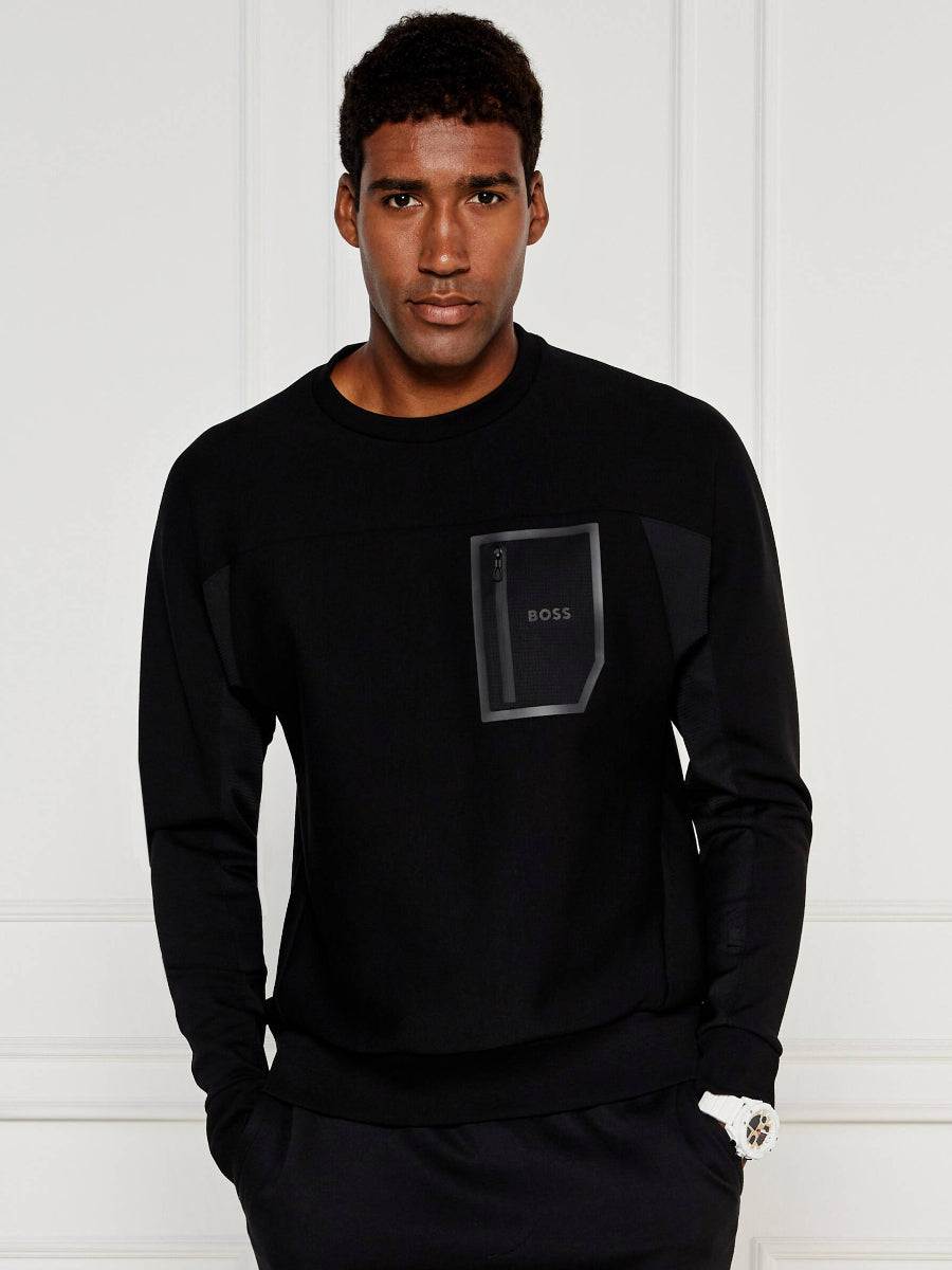 BOSS Crew-Neck Sweatshirt - Salbiq