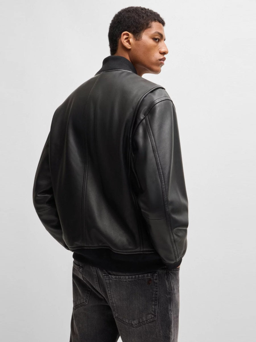 BOSS Leather Jacket - Juge