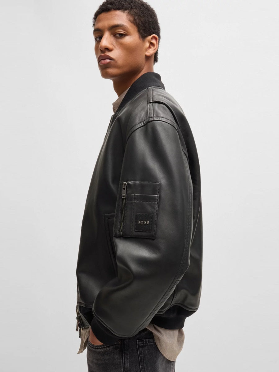 BOSS Leather Jacket - Juge