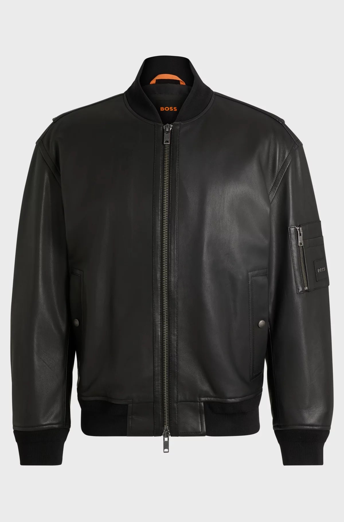 BOSS Leather Jacket - Juge