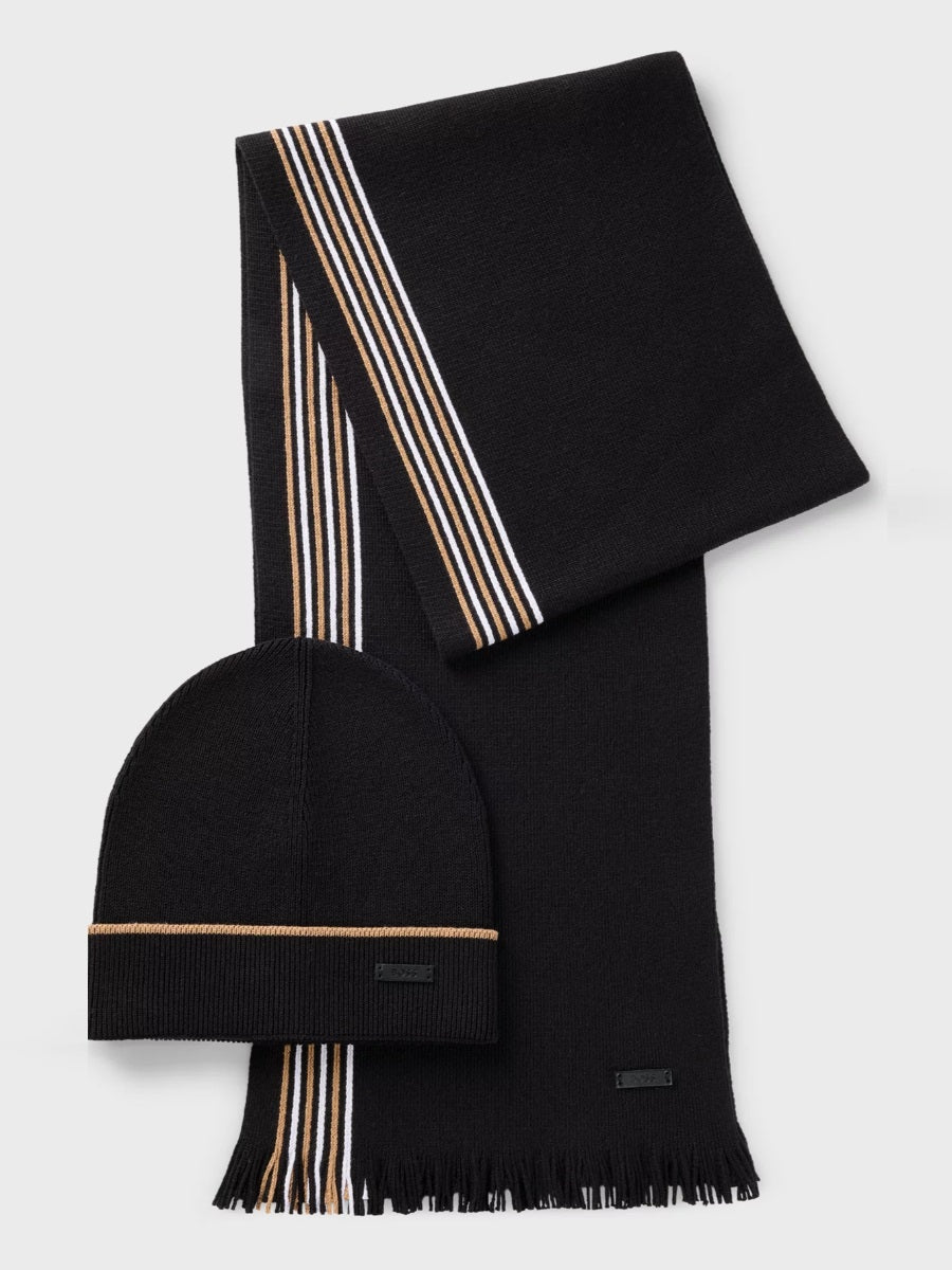 BOSS Beanie Hat Set - Enzo