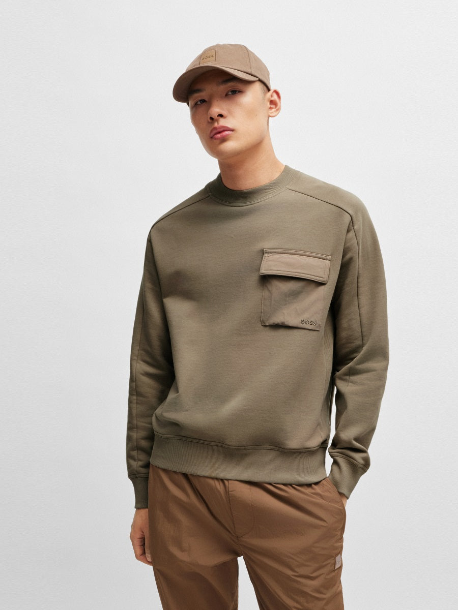 BOSS Crew-Neck Sweatshirt - We_PocketCargo