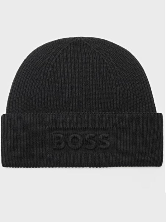 BOSS Beanie Hat - Alogo_Hat