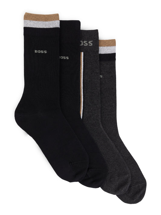 BOSS Casual Socks - 4P RS Gift Iconic