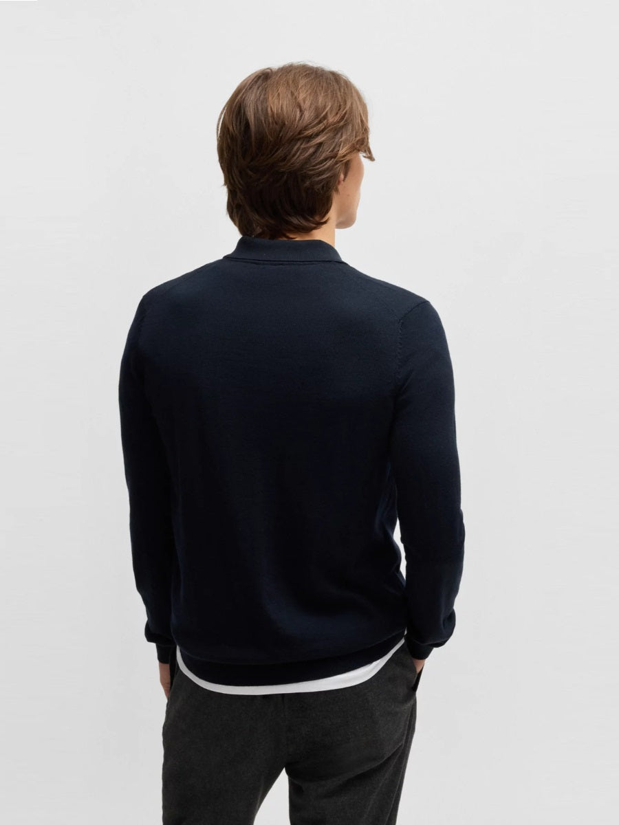 HUGO Half Zip Knitwear - San Pepe-M1