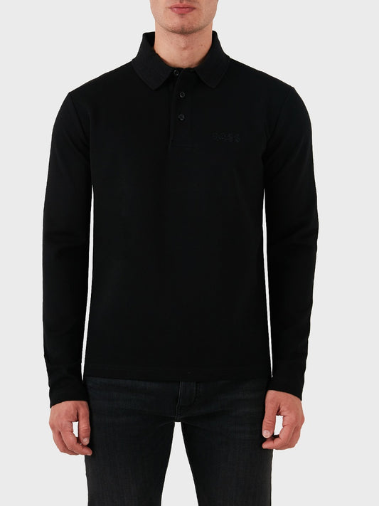 BOSS Polo Long Sleeve - Plisy Mirror