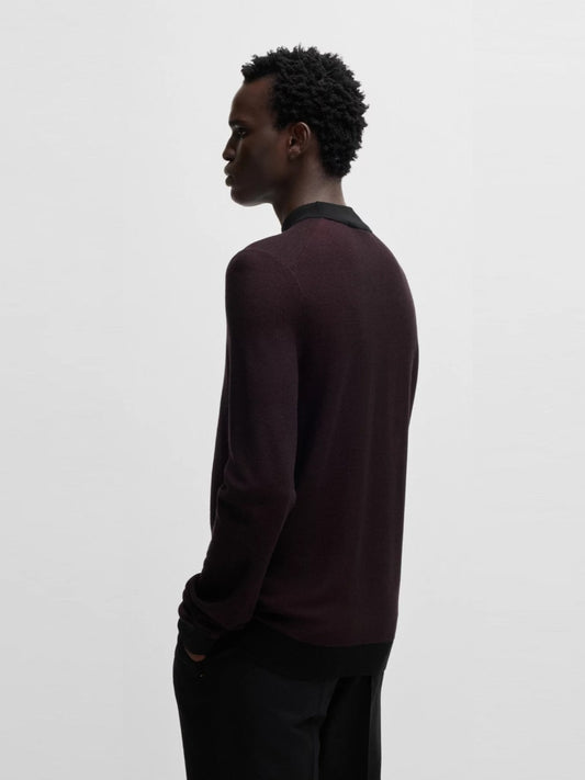 BOSS Crew-Neck Knitwear - L-Emaguno