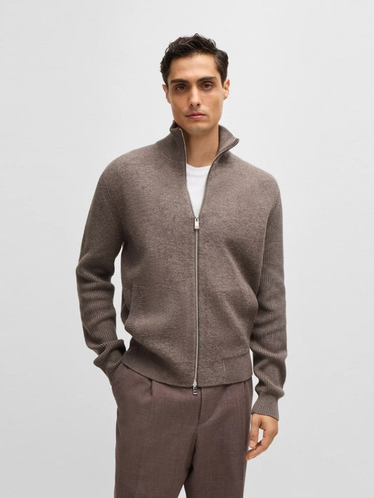 BOSS Full Zip Cardigan - H-Emeraviglio