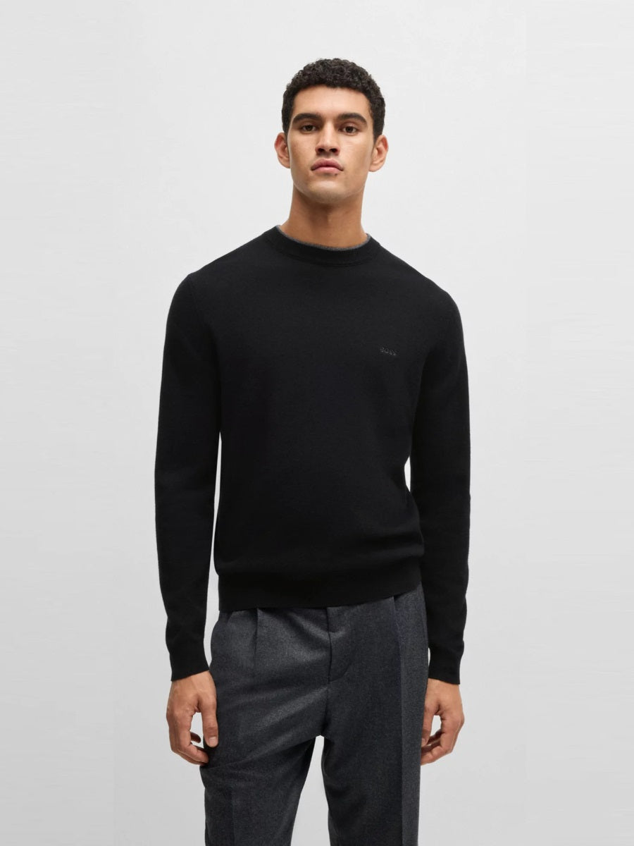 BOSS Crew-Neck Knitwear - Ebacio