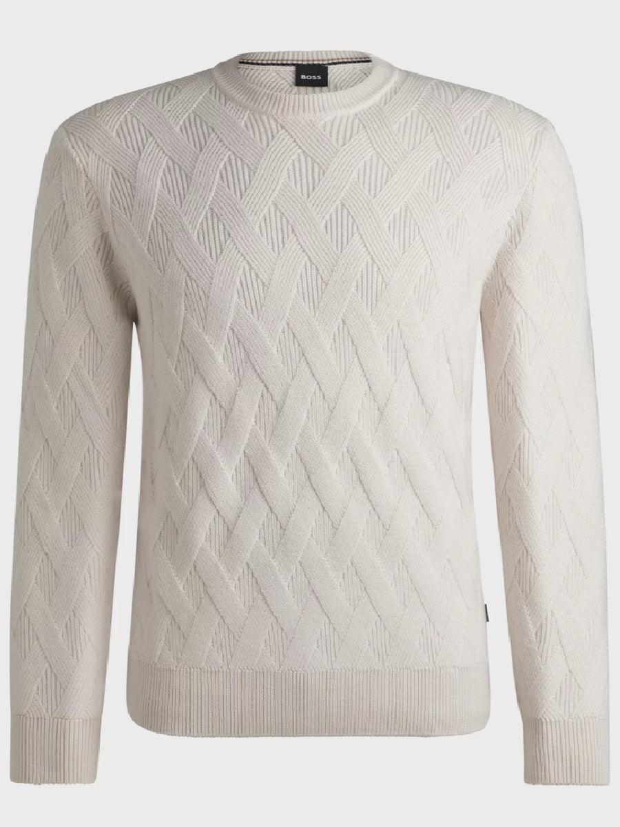 BOSS Crew-Neck Knitwear - H-Elfredo