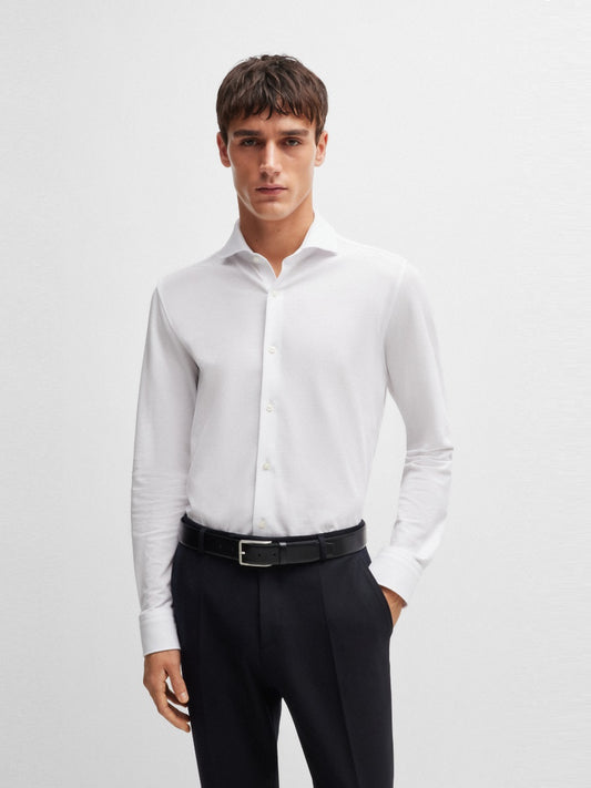 BOSS Formal Shirt - Hank-Pfm - Performance Spread