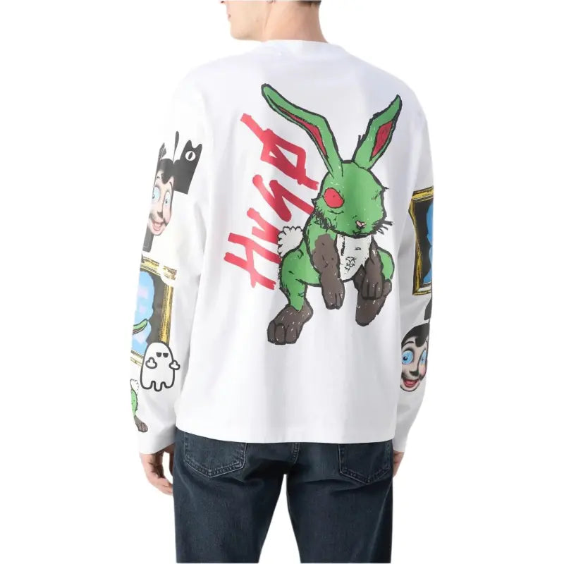 HUGO T-Shirt Long Sleeve - Dirabbilon_solid