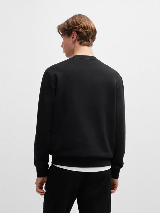 HUGO Crew-Neck Sweatshirt - Diragol_Gel