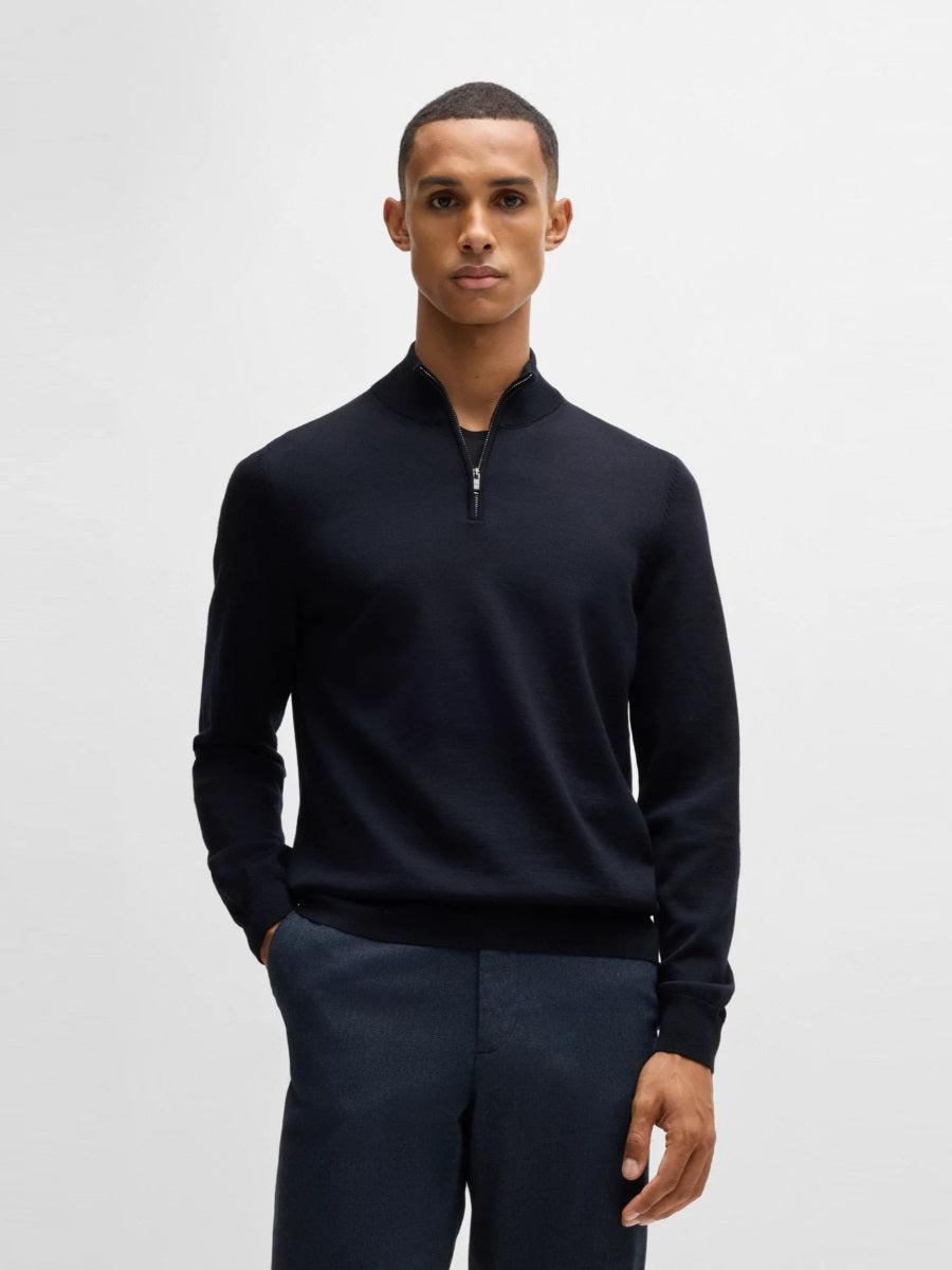 BOSS Half Zip Knitwear - Ebenji