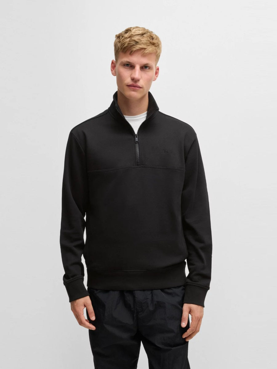 BOSS Half Zip Sweatshirt - Ze_Courduroy