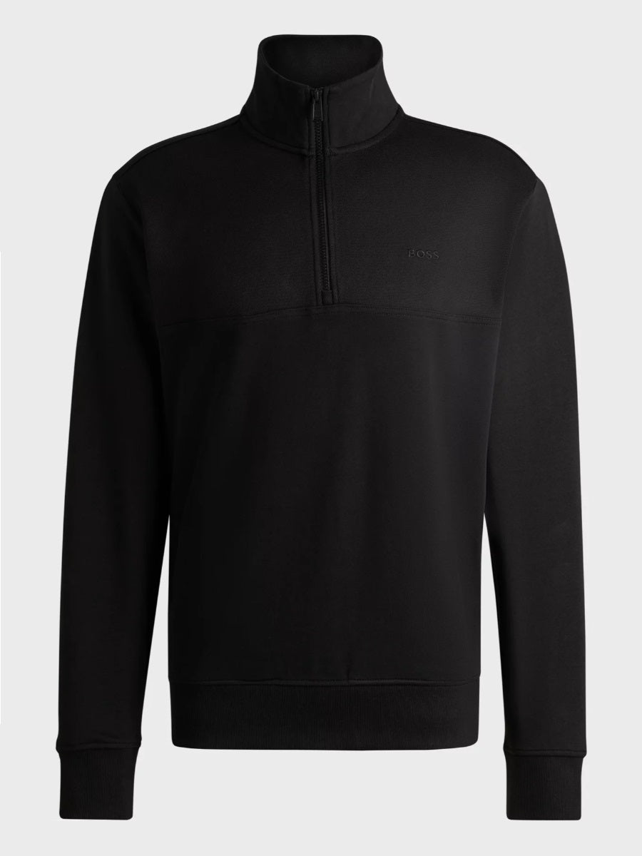 BOSS Half Zip Sweatshirt - Ze_Courduroy