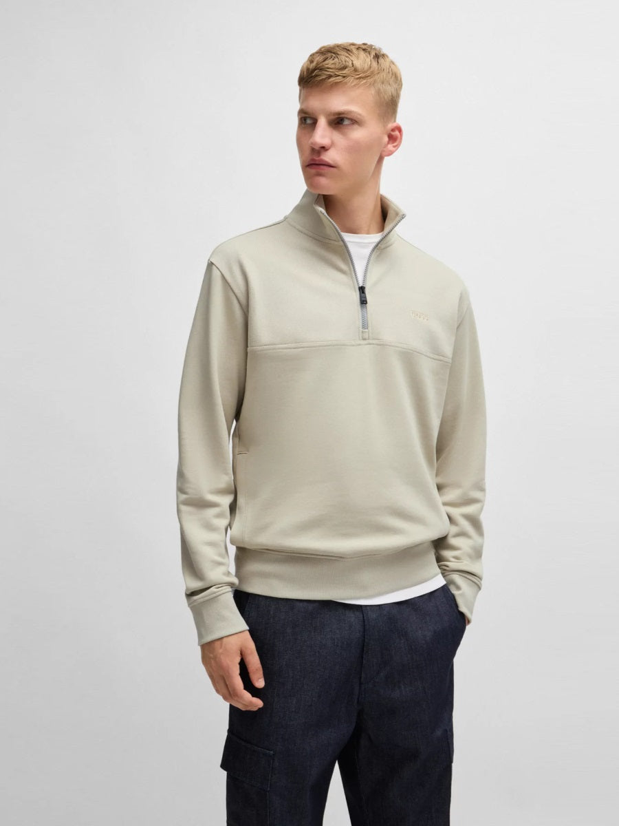 BOSS Half Zip Sweatshirt - Ze_Courduroy