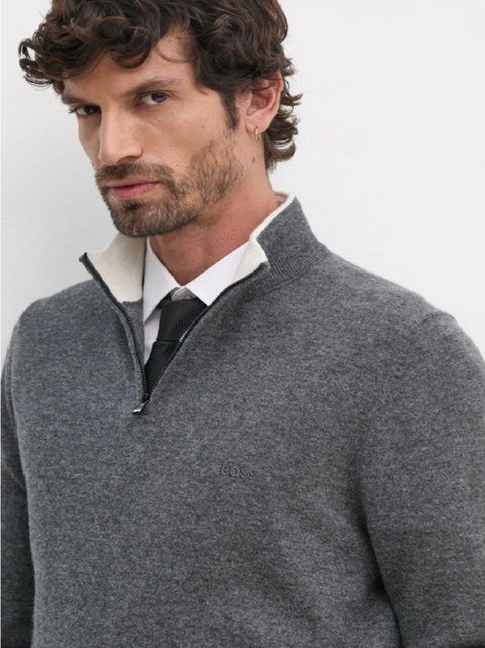 BOSS Half Zip Knitwear - Emarlo