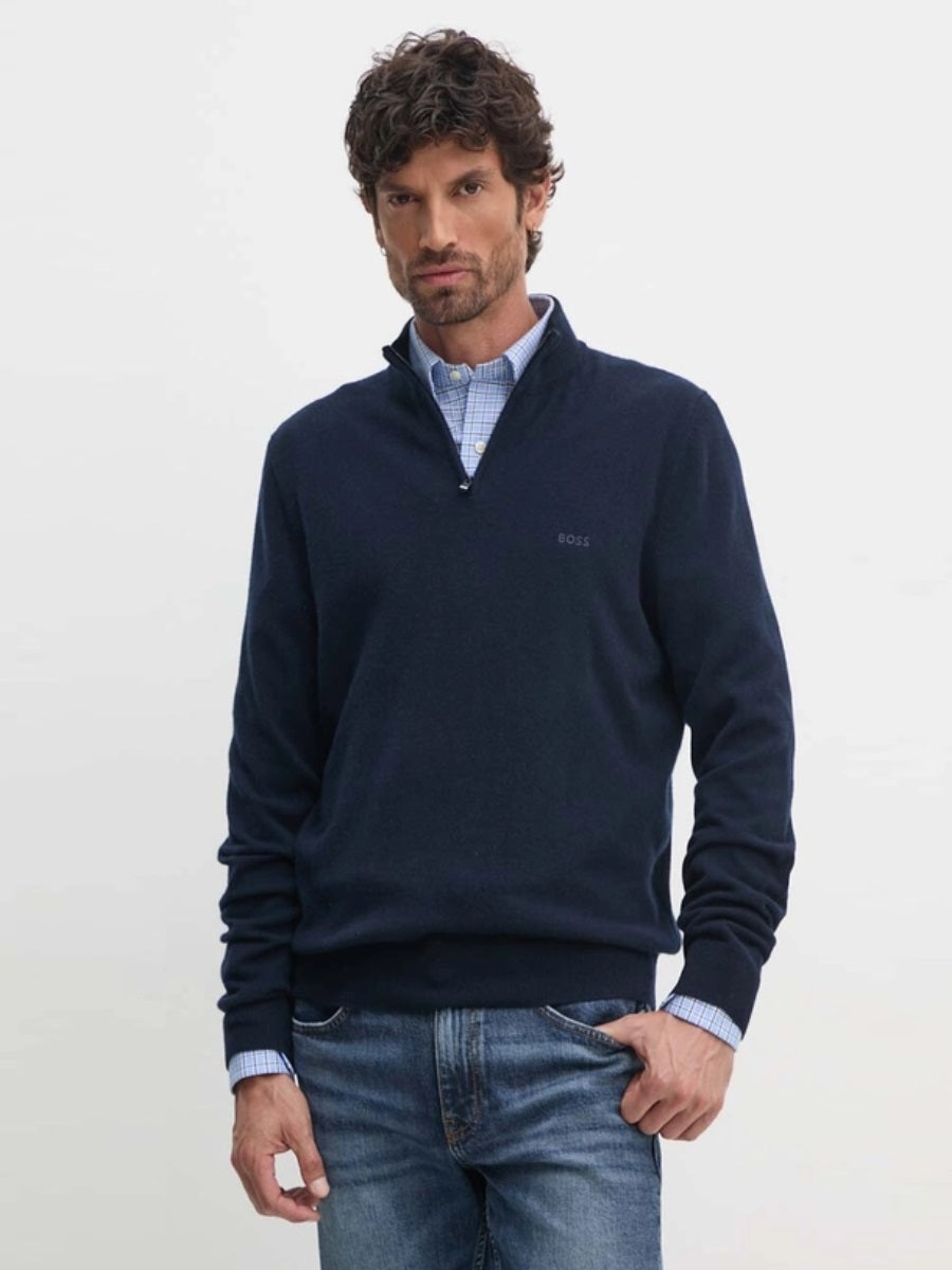 BOSS Half Zip Knitwear - Emarlo