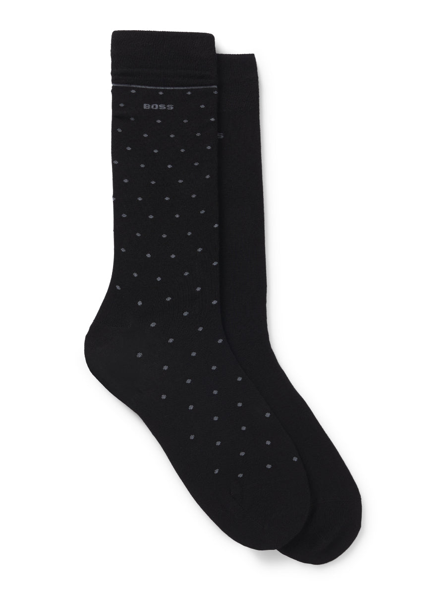 BOSS Casual Socks - 2PRS Dots VI Bamboo