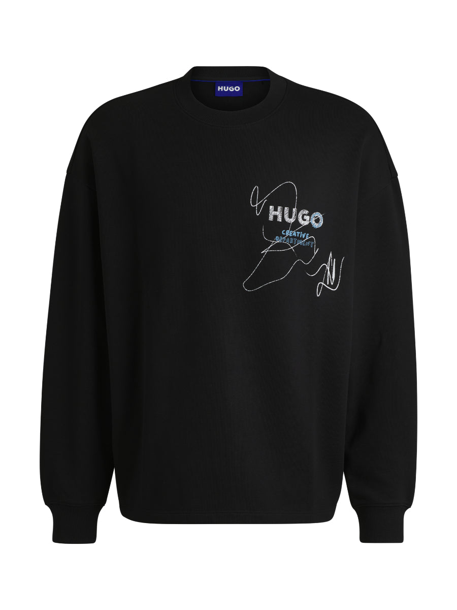 HUGO Crew-Neck Sweatshirt - Newcrew