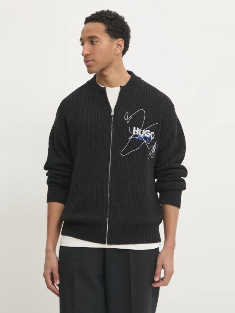 HUGO Full Zip Cardigan - Socee