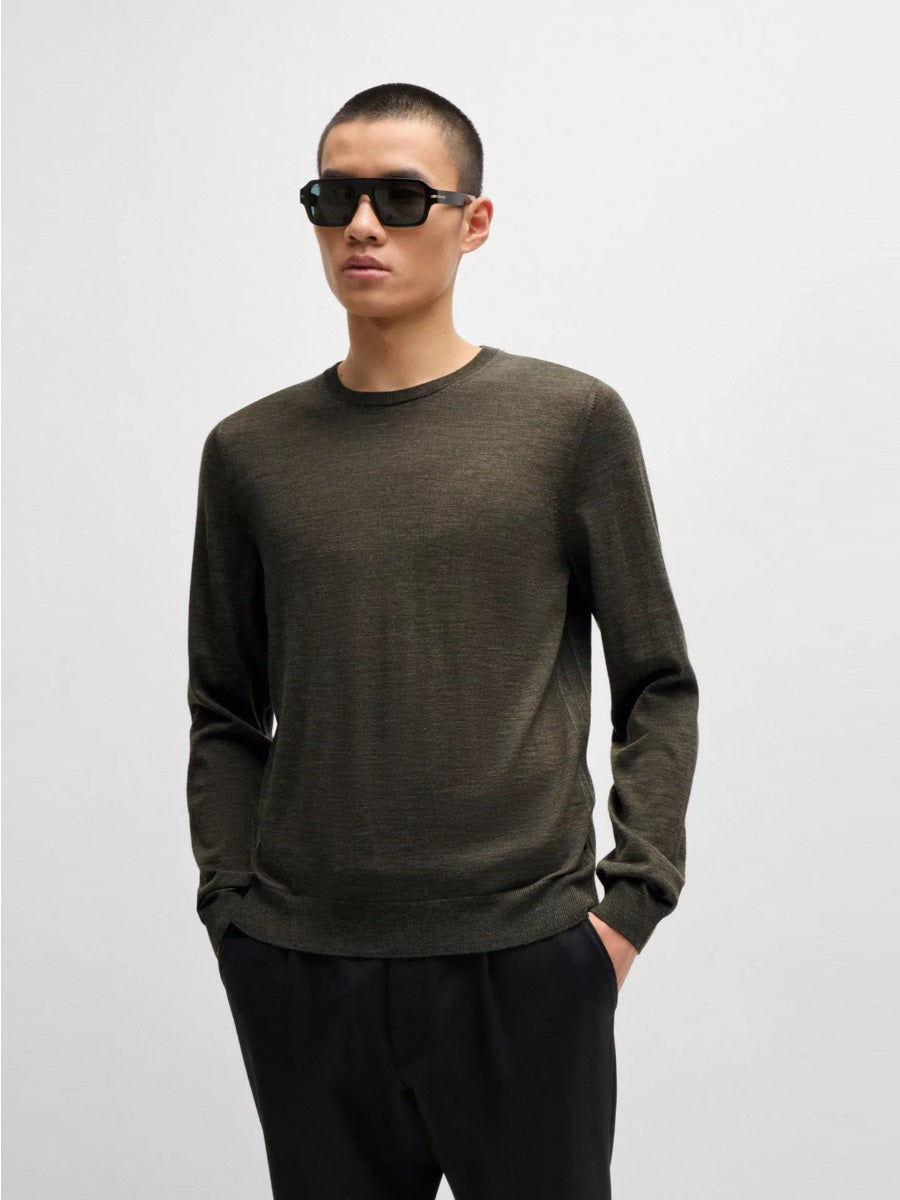 BOSS Crew-Neck Knitwear - Leno-P