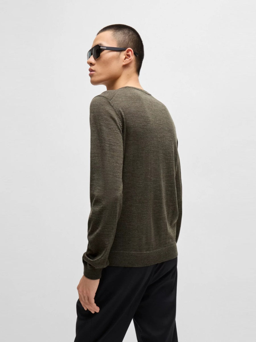 BOSS Crew-Neck Knitwear - Leno-P