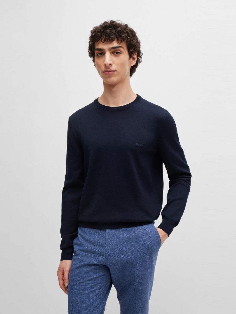 BOSS Crew-Neck Knitwear - Botto-L