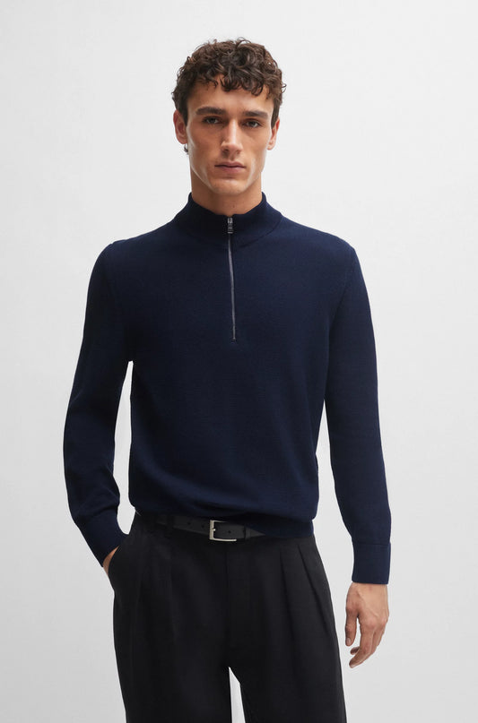 BOSS Half Zip Knitwear - Ebrando-P bscs