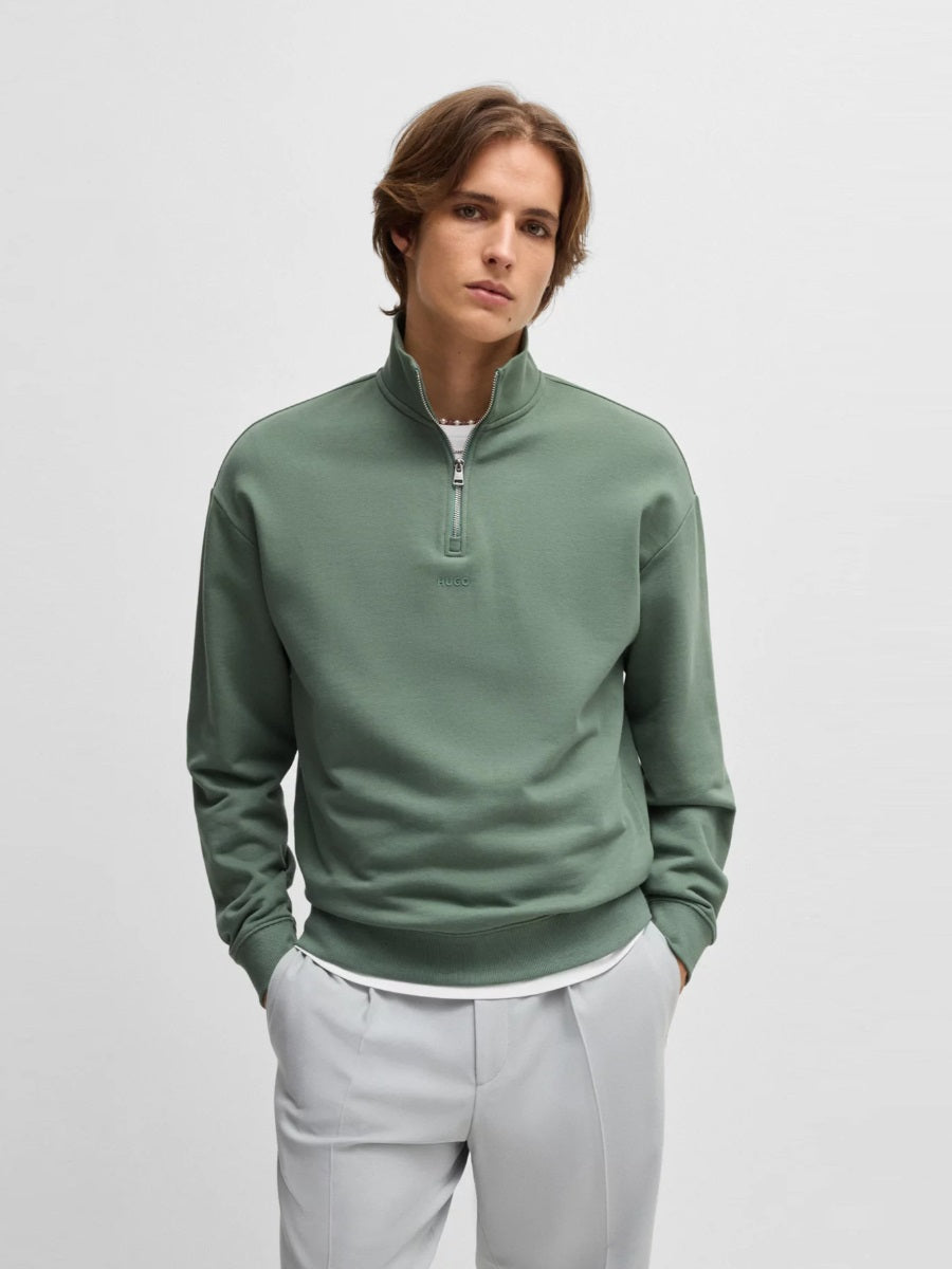 HUGO Half Zip Sweatshirt - Durty244