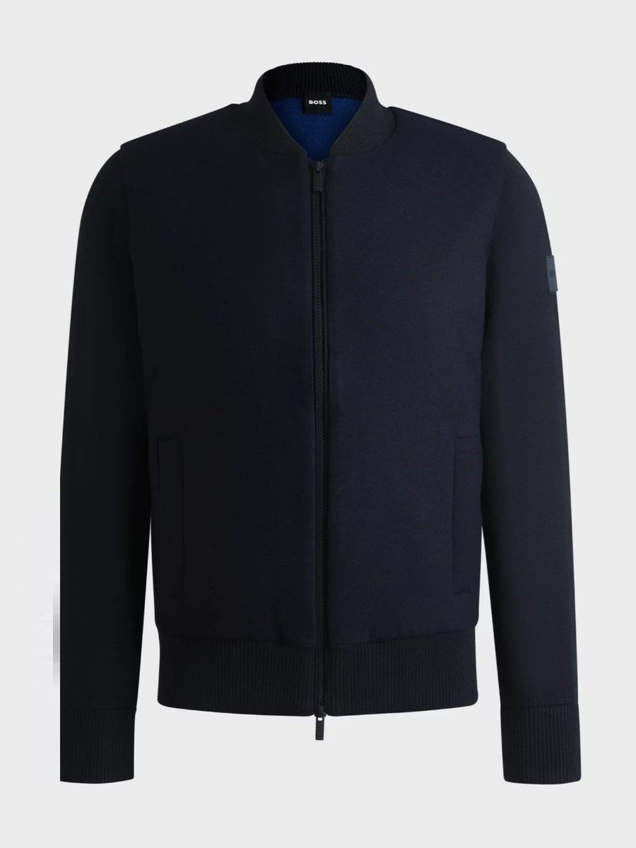 BOSS Full Zip Knitwear - P-Eflano_pfm