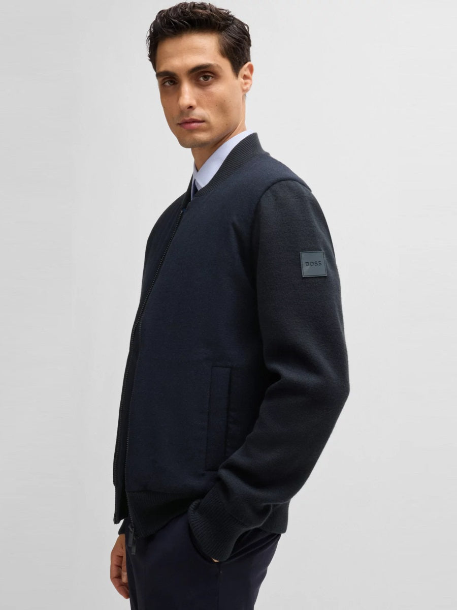 BOSS Full Zip Knitwear - P-Eflano_pfm