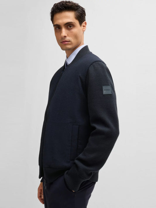 BOSS Full Zip Knitwear - P-Eflano_pfm