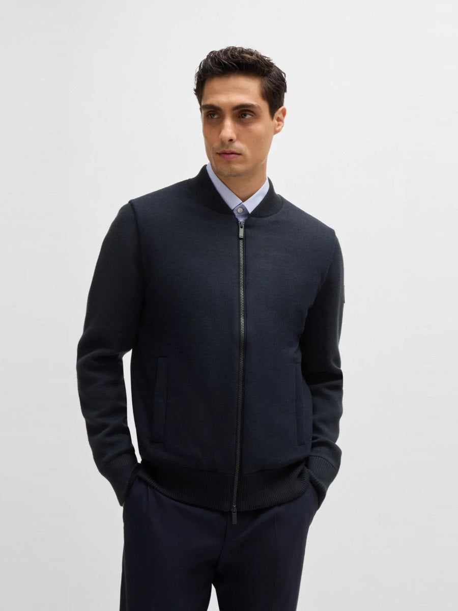 BOSS Full Zip Knitwear - P-Eflano_pfm