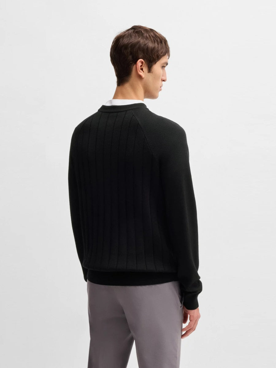 BOSS Crew-Neck Knitwear - H-Belugo