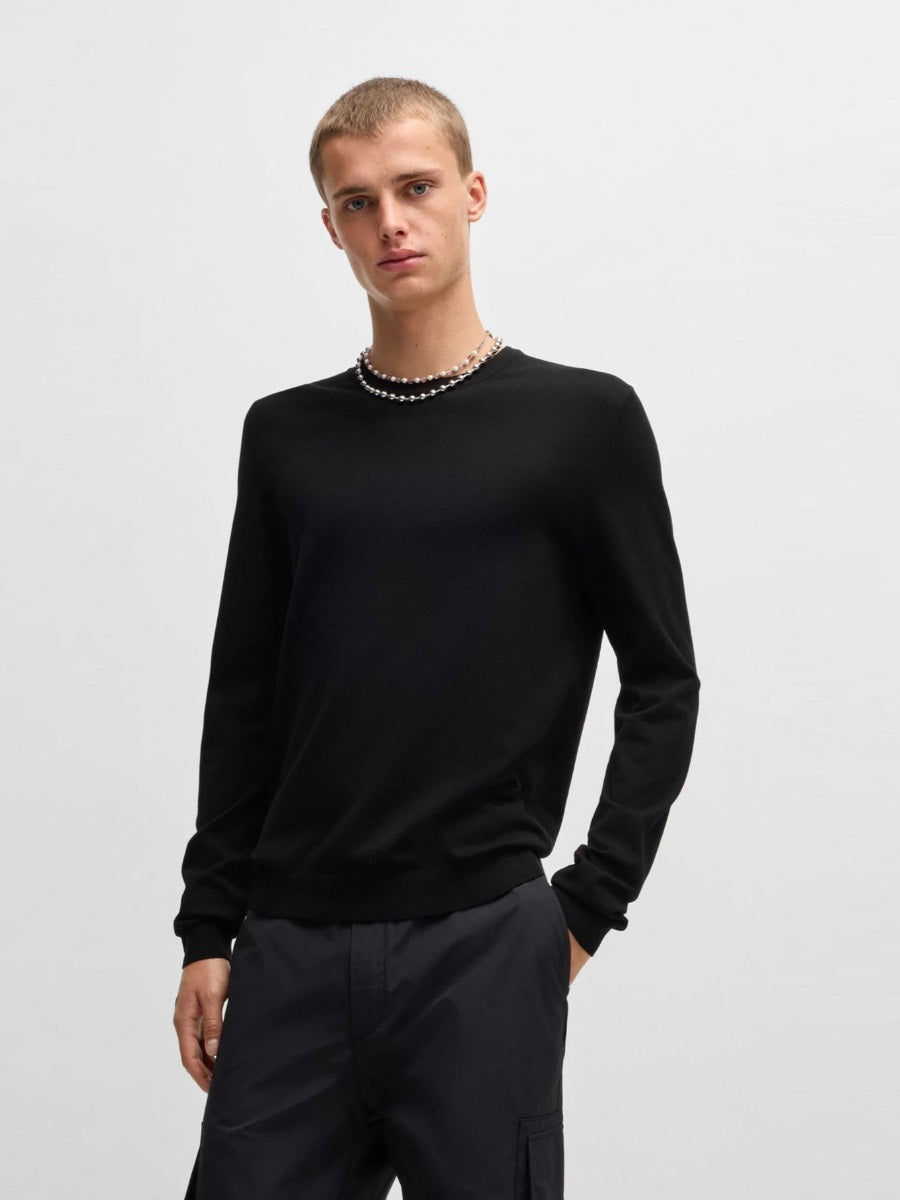 HUGO Crew-Neck Knitwear - San Cody-CV