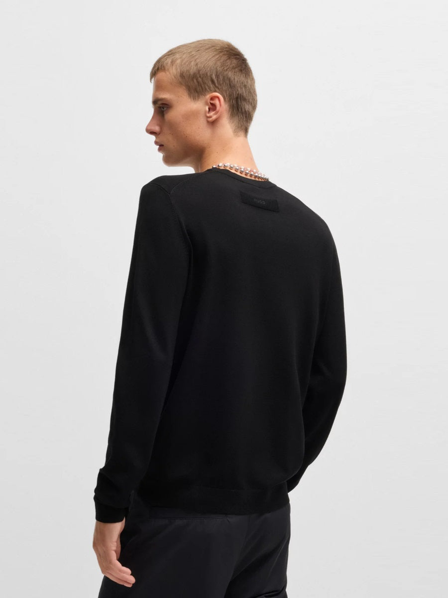 HUGO Crew-Neck Knitwear - San Cody-CV