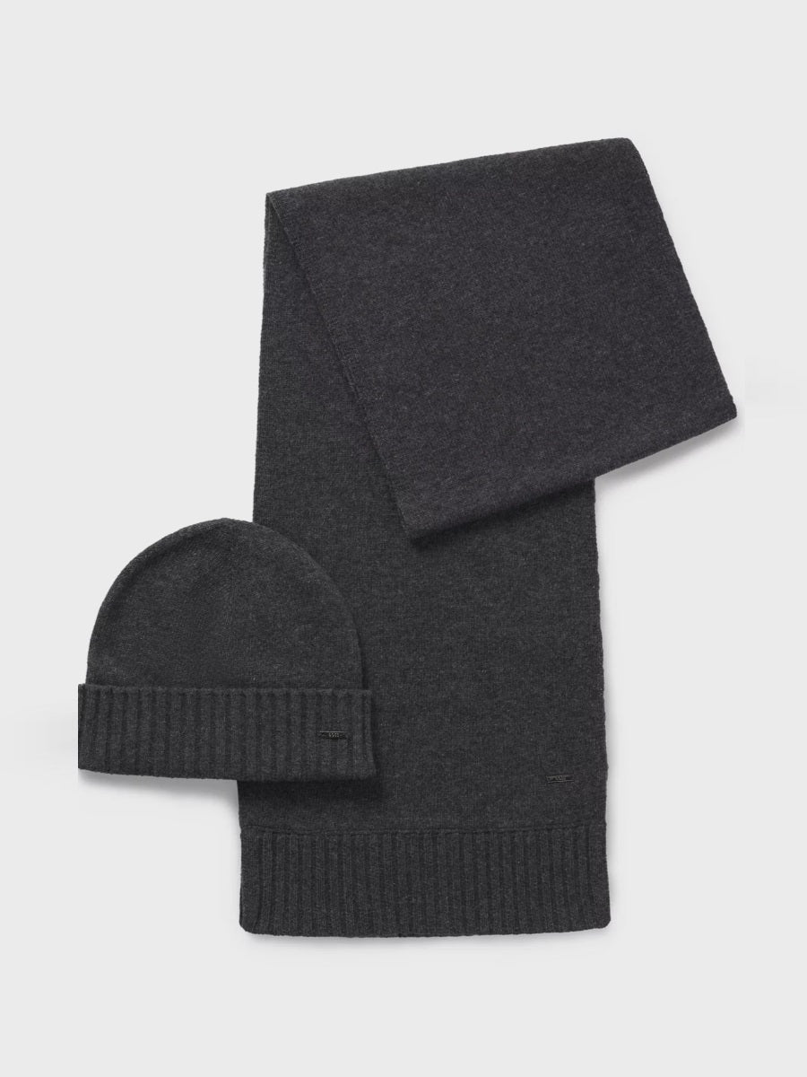 BOSS Beanie Hat & Scarf Set - Baci