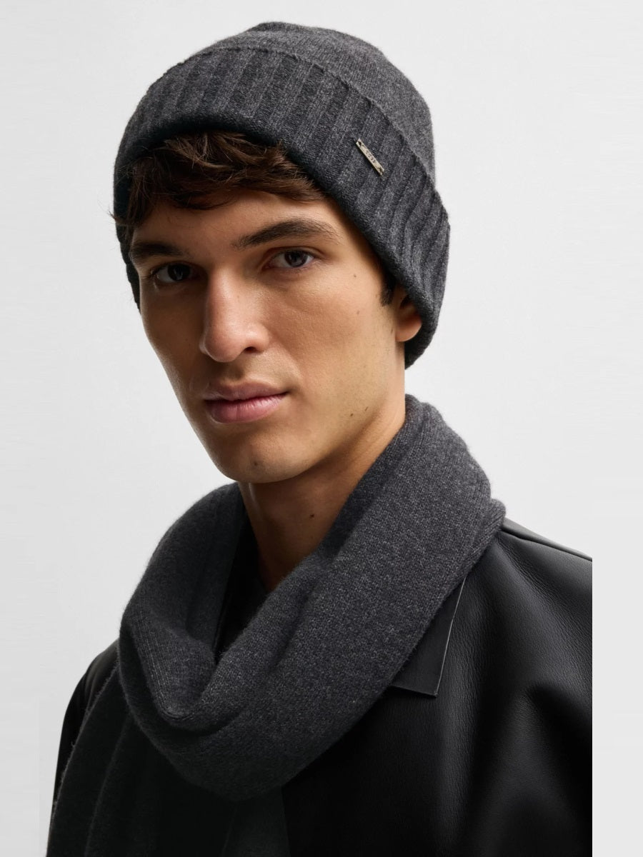 BOSS Beanie Hat & Scarf Set - Baci